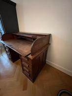 Antiek eiken cilinderbureau rond eeuwwisseling, Ophalen