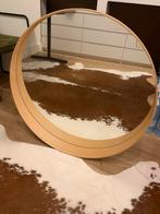 Stockholm spiegel IKEA 80 cm, Huis en Inrichting, Woonaccessoires | Spiegels, Ophalen, Rond, Zo goed als nieuw, 75 tot 100 cm