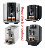 Reparatie &Onderhoud koffiemachines Jura,Delonghi Saeco >>>, Ophalen of Verzenden, Koffiemachine