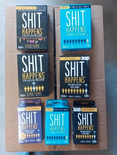 Shit happens lichte schade diverse varianten, Hobby en Vrije tijd, Gezelschapsspellen | Kaartspellen, Nieuw, Ophalen of Verzenden