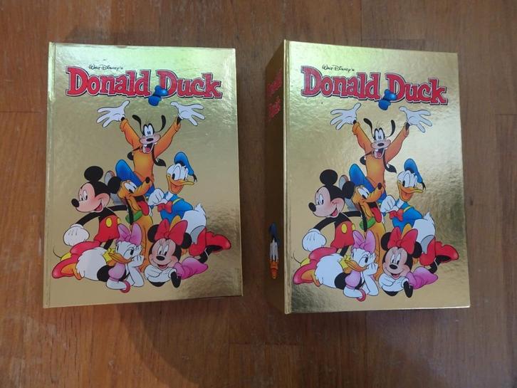 Donald Donald jubileum jaargang 2012 met gouden bewaarbanden, Boeken, Stripboeken, Gelezen, Meerdere stripboeken, Ophalen of Verzenden