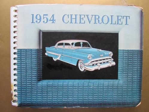 1954 CHEVROLET Dealer album, alle info: prachtig! Engels., Boeken, Auto's | Folders en Tijdschriften, Gelezen, Chevrolet, Ophalen of Verzenden