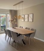 Deens ovaal eettafel | Elegant & Stijlvol | Direct Leverbaar, Huis en Inrichting, Tafels | Eettafels, 100 tot 150 cm, Eikenhout