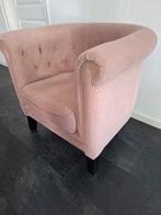 Fauteuil oud roze, Ophalen, Gebruikt, Minder dan 75 cm, 75 tot 100 cm