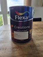 Flexa Creations muurverf Oceaanblauw, extra mat 4,65 l, Doe-het-zelf en Verbouw, Verf, Beits en Lak, Ophalen, Blauw, Nieuw, Verf