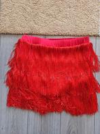 Broekrok met franjes maat L Shein, Ophalen of Verzenden, Zo goed als nieuw, Boven de knie, Rood