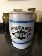 Bijzondere grote antieke  gave Franse Mosterd pot, Antiek en Kunst, Verzenden