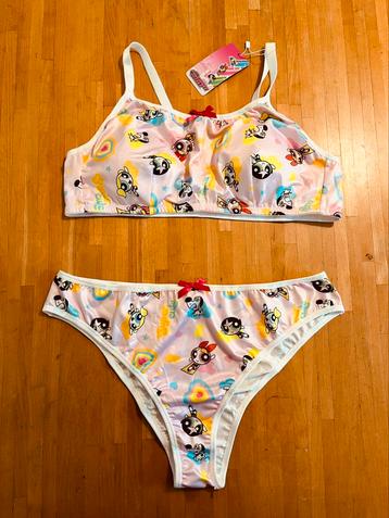 Shein Power Puff Girls ondergoed set maat 3XL/EU 50 - nieuw beschikbaar voor biedingen