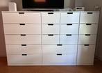 Nordli ladekast, 17 ruime lades, Huis en Inrichting, Kasten | Ladekasten, Ophalen, 5 laden of meer, 100 tot 150 cm, 150 tot 200 cm