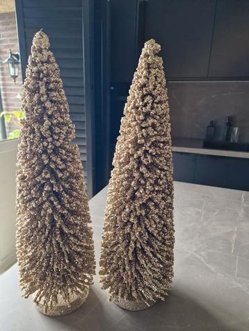 riviera maison glittery christmas tree L gold goud beschikbaar voor biedingen