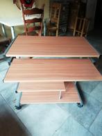 Computertafel met wieltjes, Huis en Inrichting, Kasten | Computermeubels, Ophalen, Gebruikt, 40 tot 80 cm, 70 tot 120 cm
