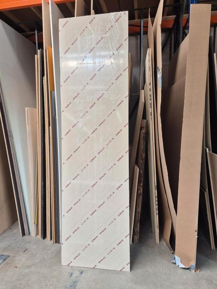 Hi-Macs G100 2m76 x 0,76 cm x 12 mm dik, Doe-het-zelf en Verbouw, Platen en Panelen, Zo goed als nieuw, Overige materialen, Minder dan 20 mm