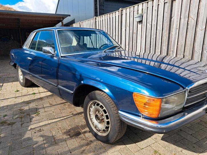 Knappe mercedes 350 slc,1972,europese slc!, Auto's, Oldtimers, Bedrijf, Mercedes-Benz, Benzine, Coupé, Handgeschakeld, Ophalen
