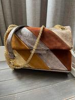 Crossbody / handtas bruin, suede, Ophalen of Verzenden, Nieuw, Bruin, Handtas