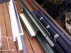 5  rolluiken verschillend in maat, Doe-het-zelf en Verbouw, Rolluiken, Ophalen, Gebruikt, 200 cm of meer, Wit