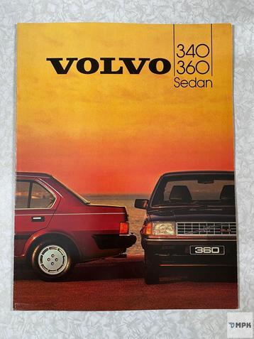 Volvo 340 / 360 Sedan Brochure 1984 Nederlands beschikbaar voor biedingen