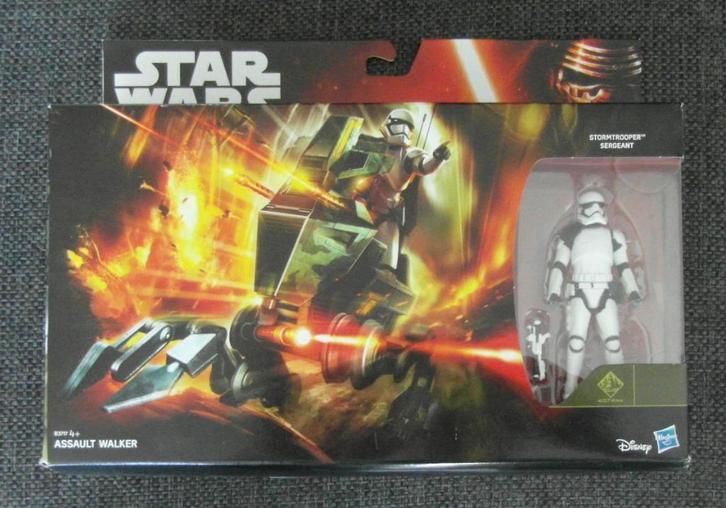 star wars assault walker en stormtrooper sergeant, Verzamelen, Star Wars, Nieuw, Actiefiguurtje, Ophalen of Verzenden