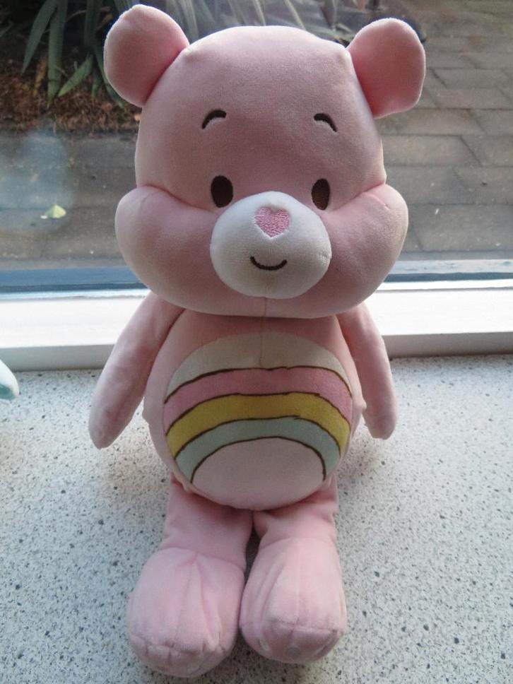 Troetelbeer Care Bears Baby lichtroze velours uit 2019, Kinderen en Baby's, Speelgoed | Knuffels en Pluche, Zo goed als nieuw