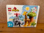 Lego Duplo 10971 - Wilde dieren van Afrika, Ophalen of Verzenden, 10 tot 50 stukjes, Zo goed als nieuw