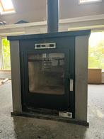 Zware speksteenkachel 9kw houtkachel, Ophalen, Gebruikt, Houtkachel, Vrijstaand
