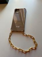 IPhone 13 Ateljé hoesje met ketting, Ophalen of Verzenden, Zo goed als nieuw, IPhone 13, Hoesje of Tasje