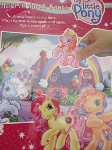 MY LITTLE PONY Mini Make-A-Scene NIEUW beschikbaar voor biedingen