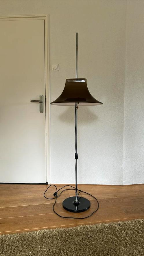 Jaren 70 retro vloerlamp (Hagoort Lampen), Huis en Inrichting, Lampen | Vloerlampen, Gebruikt, 150 tot 200 cm, Kunststof, Ophalen