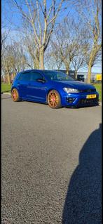 Volkswagen Golf 2.0 TSI R 5D 4-motion 471Pk, Auto's, 4 cilinders, Blauw, Vierwielaandrijving, Onderhoudsboekje