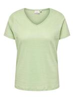 Groen glitter shirt Carmelodi van Only Carmakoma Maat 54, Kleding | Dames, Grote Maten, O, O, Nieuw, Groen