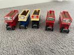 5 Lesney Matchbox open-top bussen Models of Yesteryear, Gebruikt, Ophalen of Verzenden, Bus of Vrachtwagen