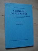 A HANDFULL OF EXERCISES door W Uittenbogaard, Ophalen of Verzenden, Gelezen