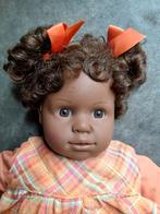 My doll negerpop, 50 cm., Ophalen of Verzenden, Gebruikt, Overige typen