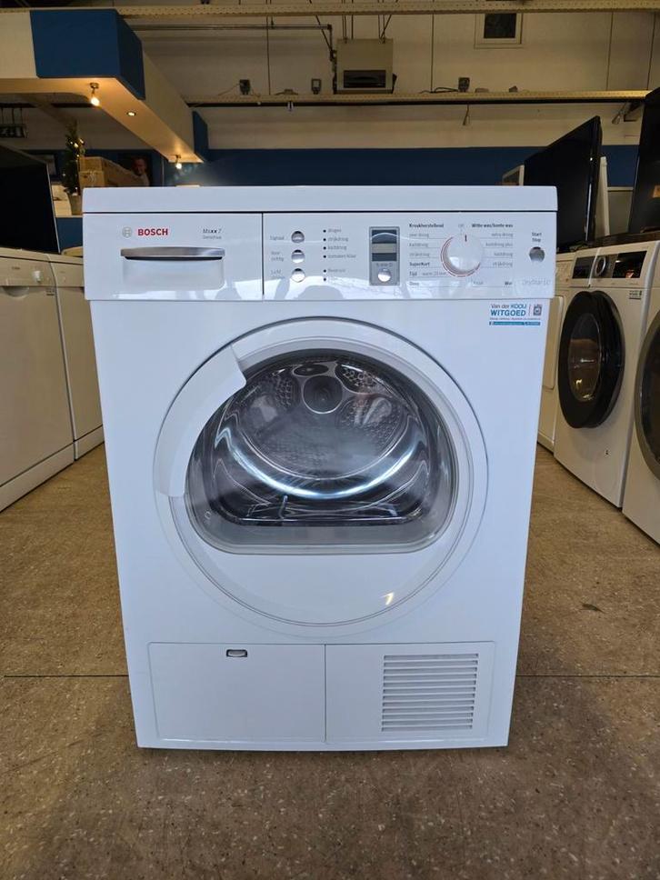 Bosch Maxx Sensitive condensdroger | 7 kilo | Garantie ✅️, Witgoed en Apparatuur, Wasdrogers, Zo goed als nieuw, Condens, Voorlader