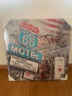 Canvas doek “route 66” (nieuw!), 50 tot 75 cm, Nieuw, Ophalen of Verzenden, Schilderij