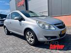 Opel CORSA 1.2-16V Business (koppakking defect), Auto's, Voorwielaandrijving, Gebruikt, Zwart, 1229 cc