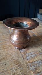 Antieke koperen kwispedoor,  zie foto's, Ophalen of Verzenden