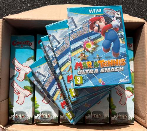 Partij Nintendo WIIU 6x Mario Tennis + 5x Cocoto 2 + Guns, Spelcomputers en Games, Games | Nintendo Wii U, Nieuw, Ophalen of Verzenden
