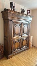 Mooie eikenhouten kast, Antiek en Kunst, Ophalen