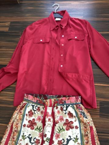 Supermooie wijde broek, met mondi blouse. beschikbaar voor biedingen