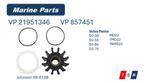 Impeller voor Johnson 09-812B, Watersport en Boten, Ophalen of Verzenden, Nieuw, Onderhoud en Reparatie