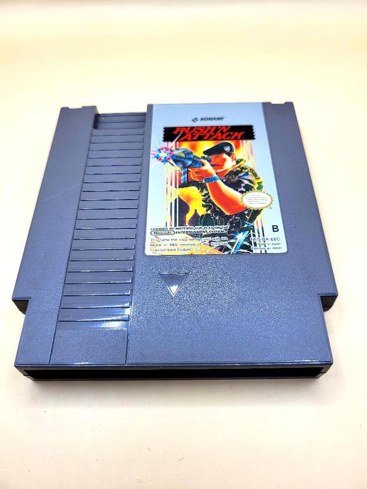 Rush'n Attack - Nintendo NES, Spelcomputers en Games, Games | Nintendo NES, Zo goed als nieuw, Avontuur en Actie, 1 speler, Vanaf 3 jaar