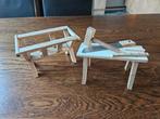 Twee Nieuwe Miniatuur Items Poppenhuis, Kerststal, etc, Diversen, Kerst, Ophalen of Verzenden, Nieuw