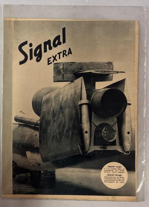 WO2 - Signaal - Signal - EXTRA, Verzamelen, Militaria | Tweede Wereldoorlog, Overige soorten, Boek of Tijdschrift, Duitsland, Ophalen of Verzenden