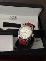 Oris Polshorloge -  nieuw ongedragen full set., Overige merken, Leer, Staal, Polshorloge
