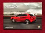 Alfa Romeo Giulietta folder/prijslijst 2012, Alfa Romeo, Nieuw, Ophalen of Verzenden, Alfa Romeo
