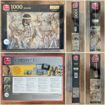 Legpuzzel Jumbo 1000 Gold Collection beschikbaar voor biedingen
