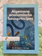 C.J. Lange - Algemene economische basisprincipes, C.J. Lange; D.J. de Jong, Economie, Ophalen of Verzenden, Zo goed als nieuw