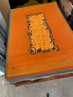 Vloerkleed louis de poortere oranje wol 160x230cm, 150 tot 200 cm, Ophalen of Verzenden, Nieuw, 200 cm of meer