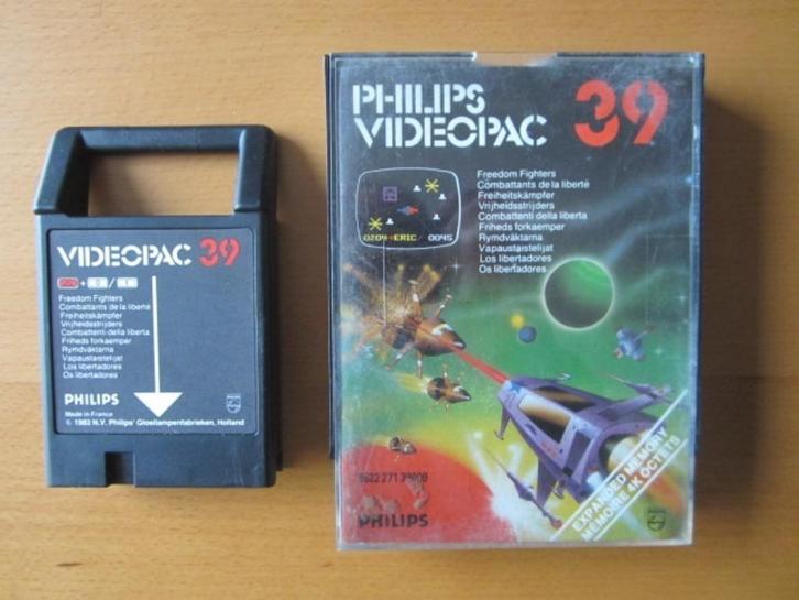 Freedom Fighters (39) Philips Videopac plus, Spelcomputers en Games, Games | Overige, Gebruikt, Avontuur en Actie, 1 speler, Vanaf 3 jaar