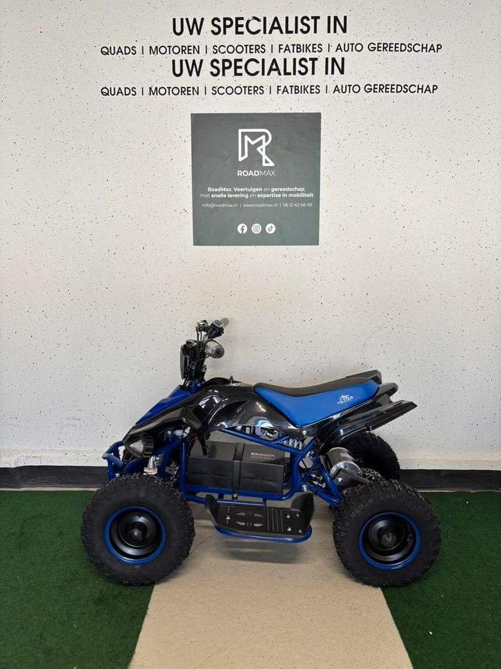 🚀Nieuw🚀Kinderquad Blauw 1000w 36v 25km/h Ultra Motocross, Kinderen en Baby's, Speelgoed | Buiten | Accuvoertuigen, Nieuw, Ophalen of Verzenden
